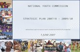 NATIONAL YOUTH COMMISSION STRATEGIC PLAN 2007/8 – 2009/10