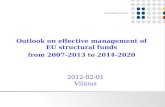 Outlook on effective management of EU structural funds from 2007-2013 to 2014-2020