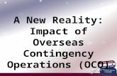 A New Reality: Impact of Overseas Contingency Operations (OCO)