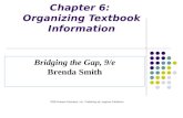 Chapter 6:  Organizing Textbook Information