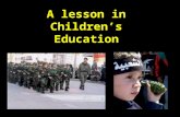 A lesson in Children’s Education