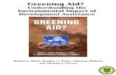 Greening Aid? Understanding the Environmental Impact of Development Assistance
