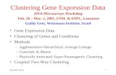 Clustering Gene Expression Data