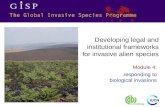 Module 4: responding to biological invasions