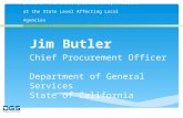 State of the State (Procurement) – Issues at the State Level Affecting Local Agencies