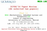 ICFDA’14 Paper  Review (On selected two papers)