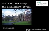 JISC CRM – Case Study Event, January 20, 2010