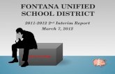 FONTANA UNIFIED SCHOOL DISTRICT