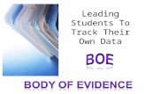Leading Students To Track Their Own Data