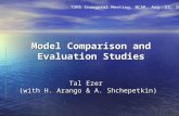 Model Comparison and Evaluation Studies
