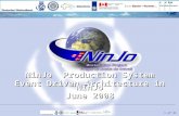 NinJo  Production System Event Driven Architecture in NinJo June 2008