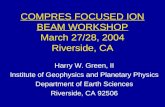 COMPRES FOCUSED ION BEAM WORKSHOP March 27/28, 2004 Riverside, CA