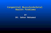 Congenital Musculoskeletal  Health Problems