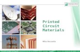 Printed Circuit  Materials Mike Bessette