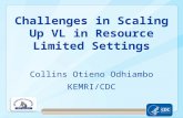 Challenges in Scaling Up VL in Resource Limited Settings
