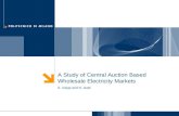 A Study of Central Auction Based Wholesale Electricity Markets S. Ceppi and N. Gatti