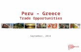 Peru – Greece Trade Opportunities