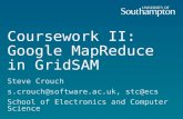 Coursework II: Google MapReduce in GridSAM