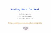 Scaling Mesh for Real