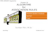 Chapter 10 ALGORITME  for  ASSOCIATION RULES