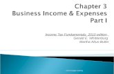 Chapter 3 Business Income & Expenses Part I