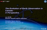 The Evolution of Earth Observation in Canada -   A Perspective