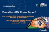 Canadian IDN Status Report