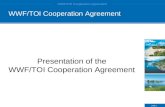 Presentation of the WWF/TOI Cooperation Agreement