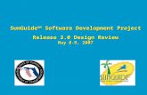 SunGuide SM  Software Development Project Release 3.0 Design Review May 8-9, 2007