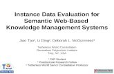 Instance Data Evaluation for Semantic Web-Based  Knowledge Management Systems