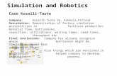 Simulation and Robotics