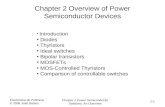 Chapter 2 Overview of Power Semiconductor Devices