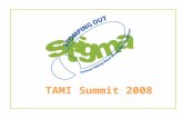 TAMI Summit 2008