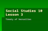 Social Studies 10 Lesson 3