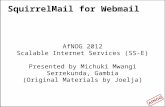 SquirrelMail for Webmail