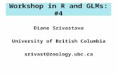 Workshop in R and GLMs: #4