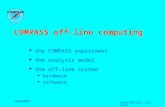 COMPASS  off-line  computing