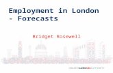 Employment in London - Forecasts
