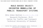 RULE-BASED OBJECT-ORIENTED MODELLING OF PUBLIC TRANSPORT SYSTEMS