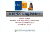 HEPiX  Logistics