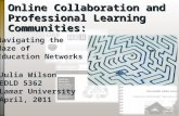Online Collaboration and Professional Learning Communities: