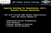 Capacity Building for Humanitarian, Aid &  Disaster Recovery Operations