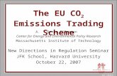 The EU CO 2  Emissions Trading Scheme