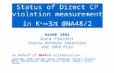 Status of A g  measurement in NA48/2