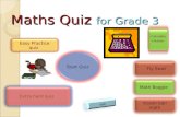 Maths  Quiz  for Grade 3