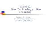 eSchool  New Technology, New Learning