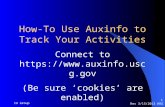How-To Use Auxinfo to Track Your Activities Connect to