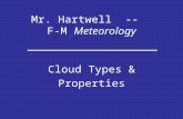 Mr. Hartwell  --   F-M  Meteorology