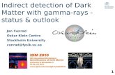 Indirect detection of Dark Matter with gamma-rays - status & outlook
