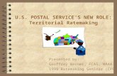 U.S. POSTAL SERVICE’S NEW ROLE: Territorial Ratemaking
